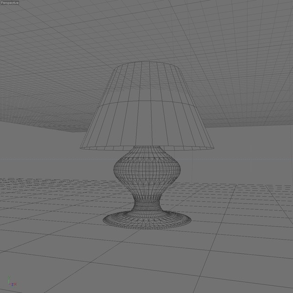 3d c4d table lamp - TABLE LAMP 8 by Carrara1